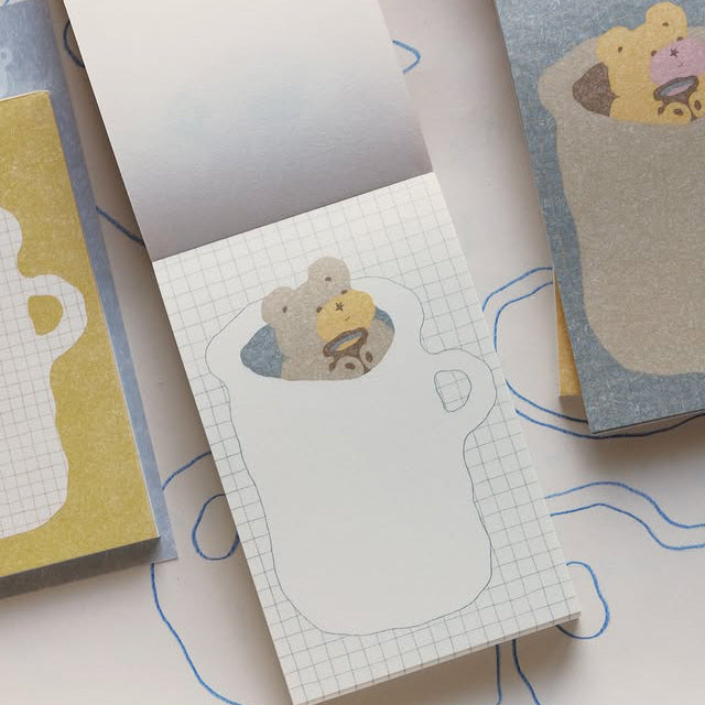 Bighands memo pad - Rainy Days