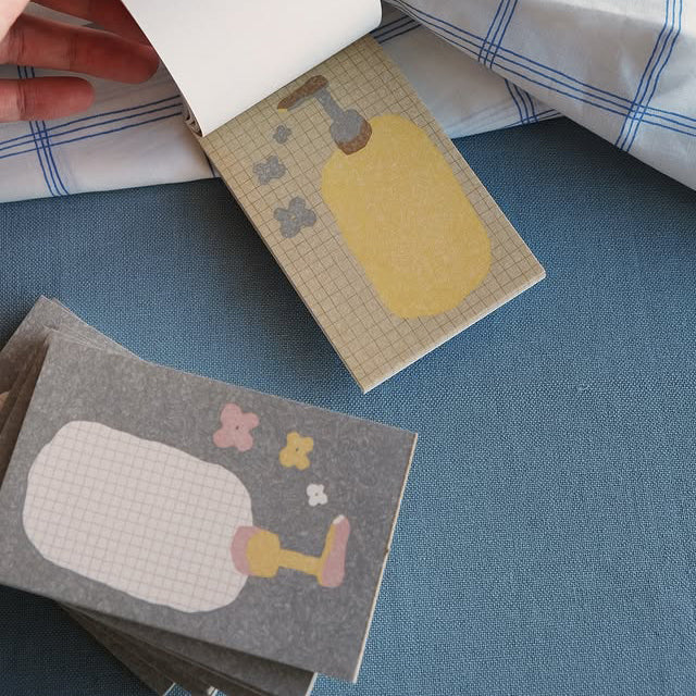Bighands memo pad - Rainy Days