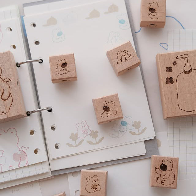 Bighands rubber stamps - Rainy Days