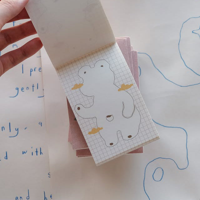 Bighands memo pad - Rainy Days