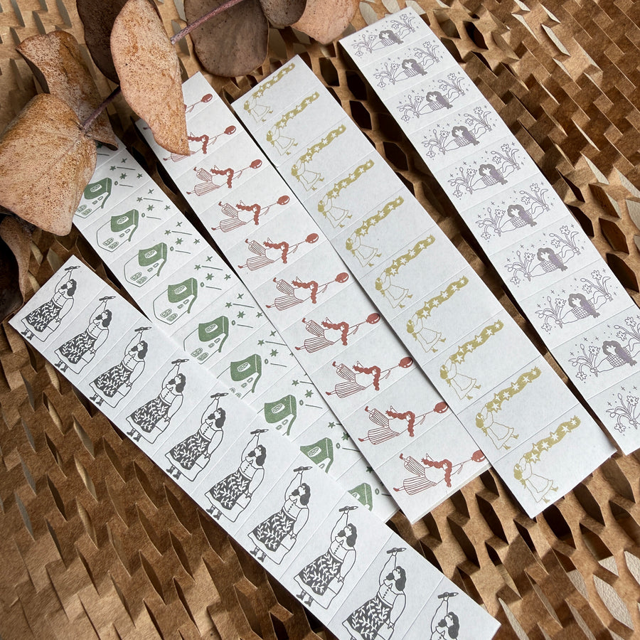 Ivysnow label sticker - Gashapon series