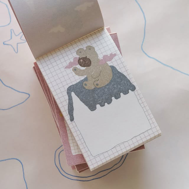 Bighands memo pad - Rainy Days