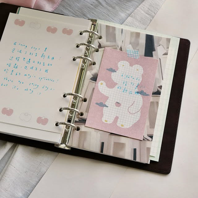 Bighands memo pad - Rainy Days