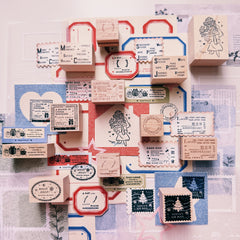 Penspapersplanner Christmas series rubber stamps