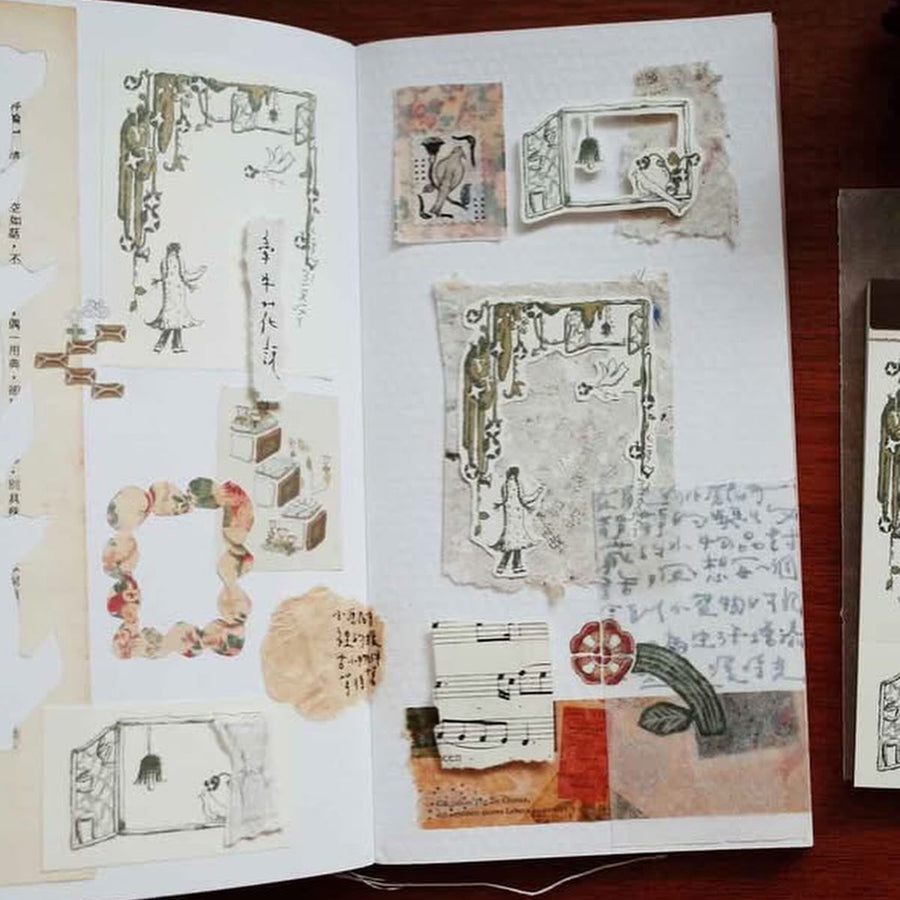 Misshoegg Memo Pad - The Days of Morning Glories