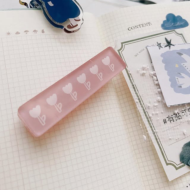Hair.mo ~ Flower Appearance Candy Acrylic rubber stamps