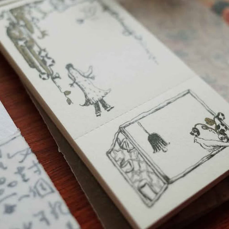 Misshoegg Memo Pad - The Days of Morning Glories