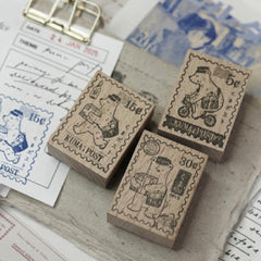 Black Milk Project Postal stamp series Rubber Stamp