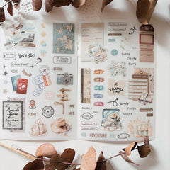 Journal Pages print on sticker - Moments From Everywhere