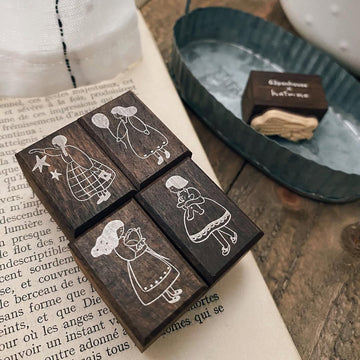 63penhouse x hairmo ~ Petite romance rubber stamps