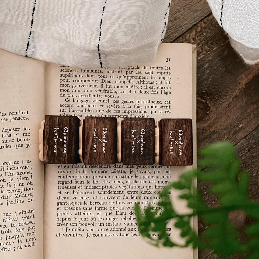 63penhouse x hairmo ~ Petite romance rubber stamps