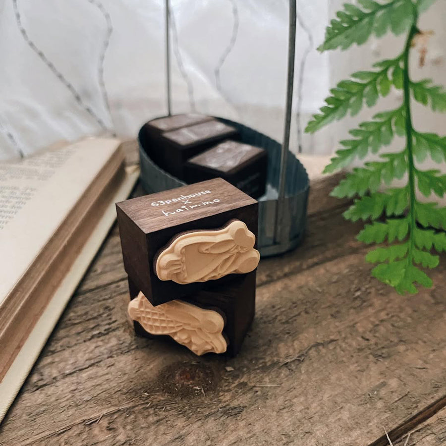 63penhouse x hairmo ~ Petite romance rubber stamps