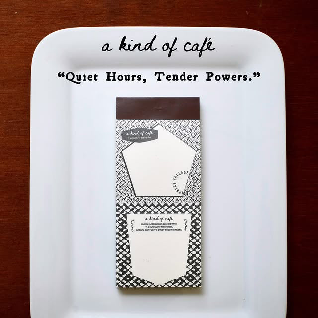 A kind of café 什物 Two-Split Notepad - Stamp Ticket