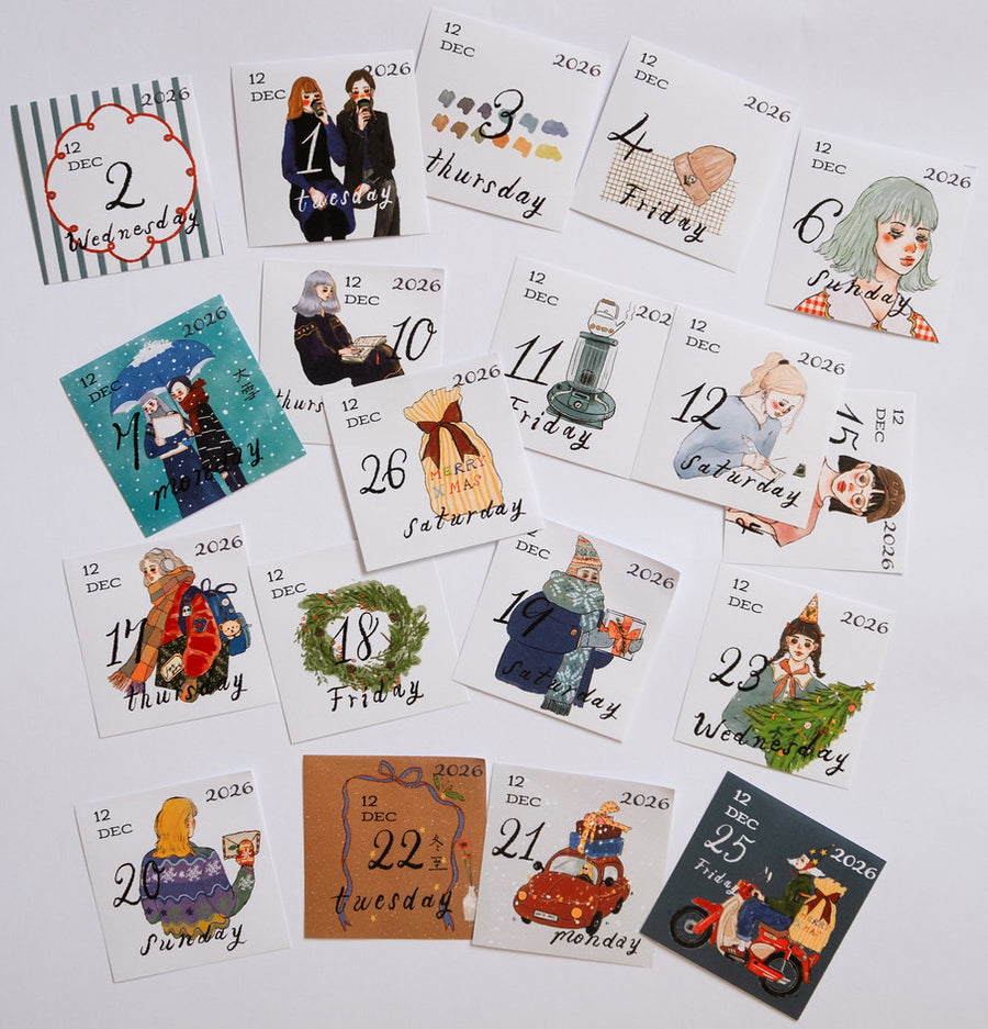 LDV 2026 mini calendar - It's so nice to have you