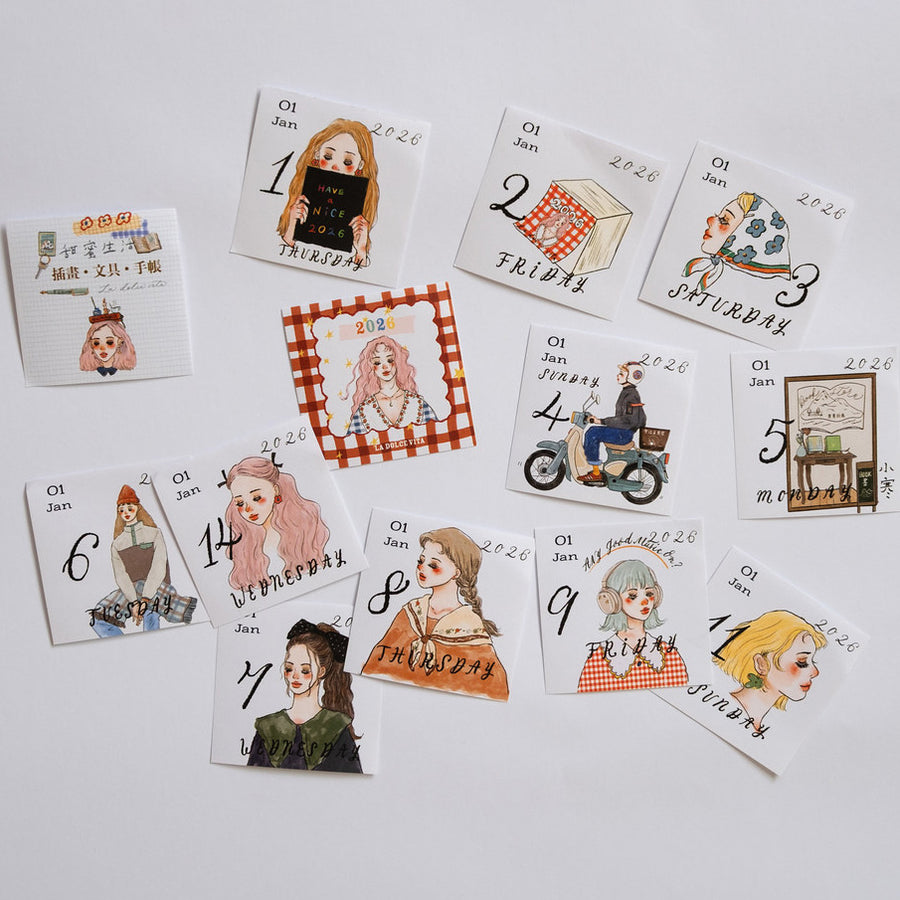 LDV 2026 mini calendar - It's so nice to have you