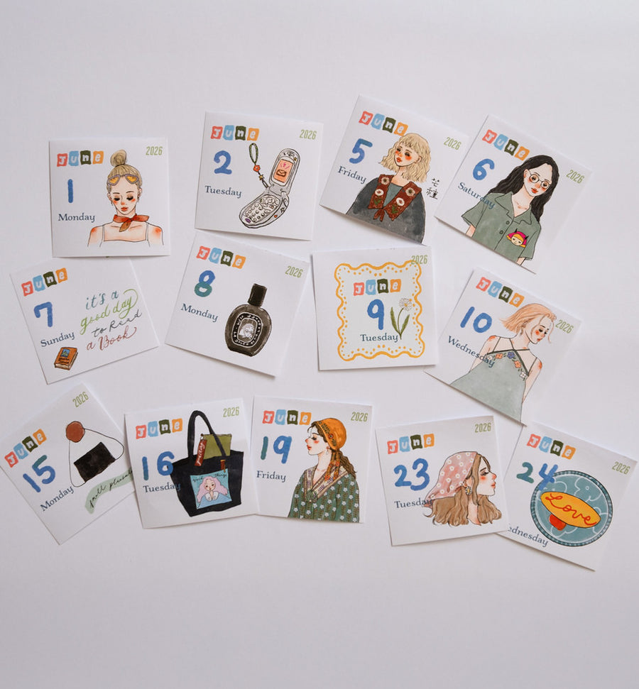 LDV 2026 mini calendar - It's so nice to have you