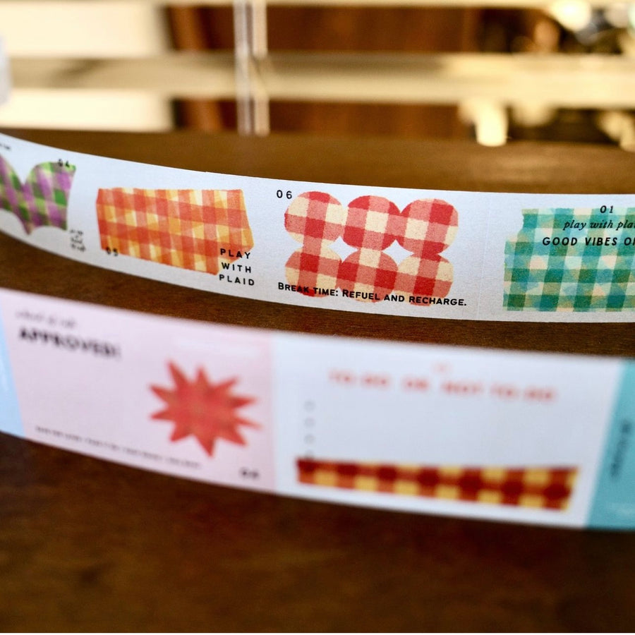 A kind of café 什物 Good vibes only memo sticker roll