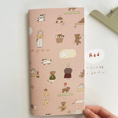 Ranmyu Sticker notebook - Red