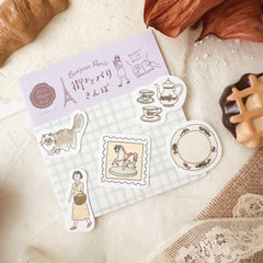 Furukawashiko Bonjour Paris Flake Seal - antique