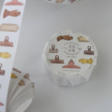 Stationerylovermarket x Wenyea's Illustration Label Sticker