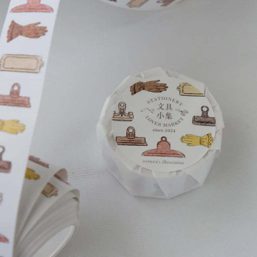 Stationerylovermarket x Wenyea's Illustration Label Sticker