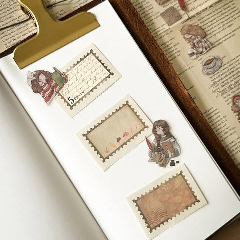 Shō Littlehappiness Falling Leaves Memopad