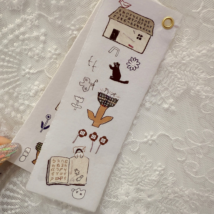 Misshoegg Bopomofo Village print on stickers (2/sheet)