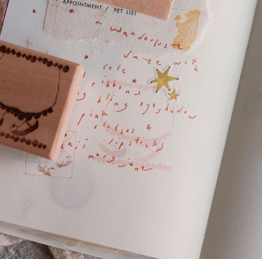 Bighands rubber stamps - wanderlust in dressing