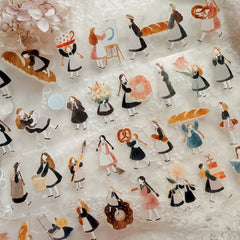 YIER – Floral & Food Pleasures Die-Cut PET Tape