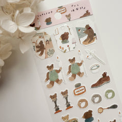 Shoichiro Tobimatsu sticker - Bear club