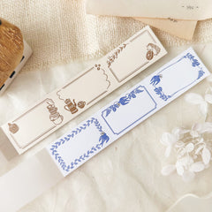 Keibunsha coffee & swallow ticket message card