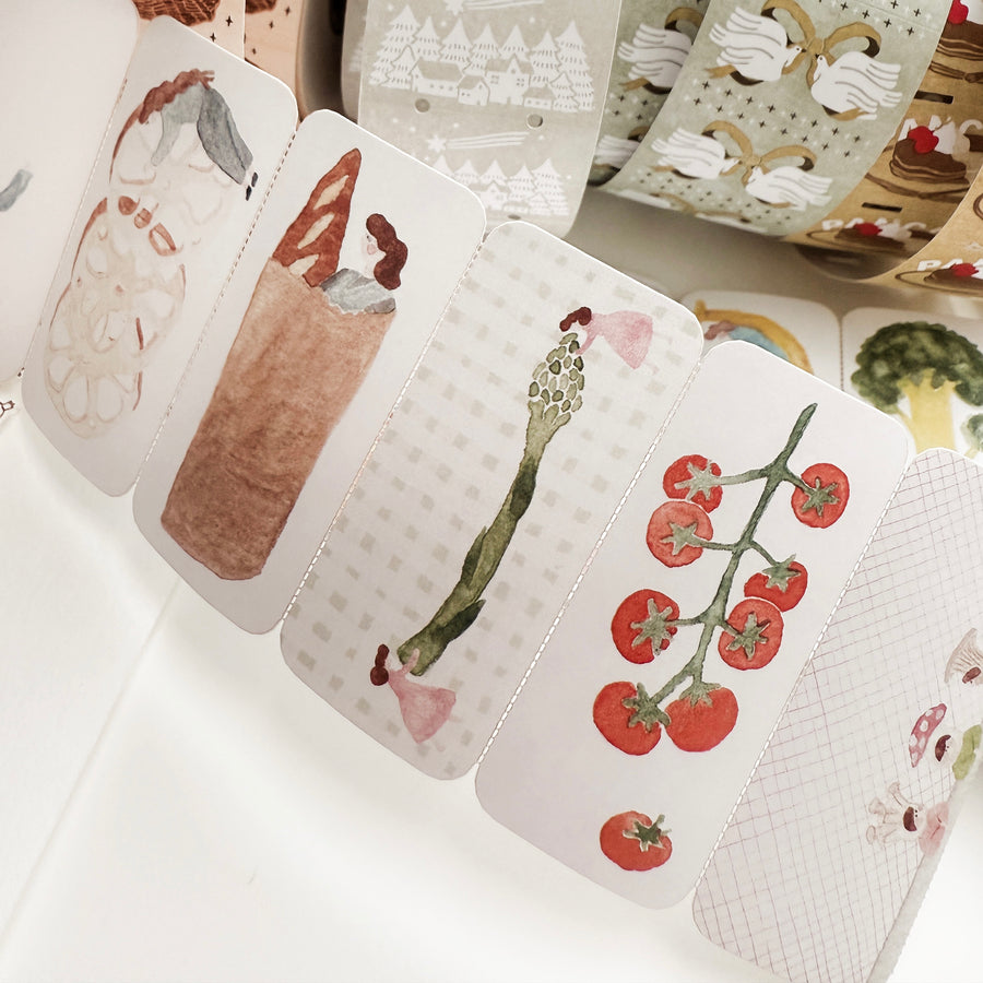 Ivysnow pet tape - Farmer’s market memo sticker roll