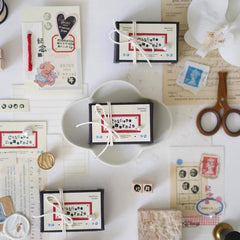 Heeymiao Chinese Numerals Rubber Stamp Set