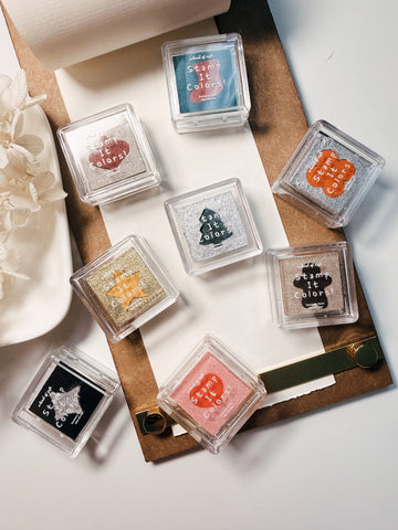 A kind of café 什物 stamp it colors ink pad - Christmas limited