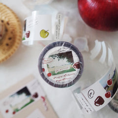 Mr Eggplants Apple Tea Glossy pet tape