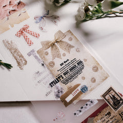 Journal Pages kiss-cut Crystal Matte Tape - Paper Reverie
