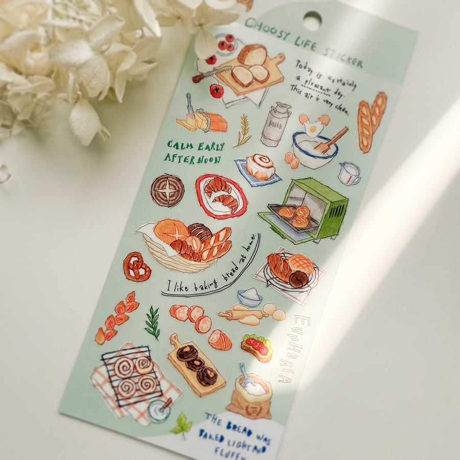 Mind Wave choosy life sticker- Bake bread