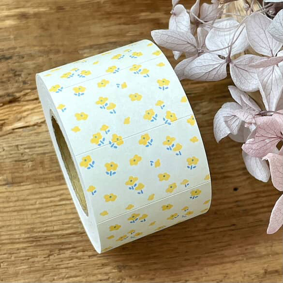 63penhouse x hairmo ~ flower field label sticker