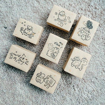 Elsiewithlove spring collection rubber stamps