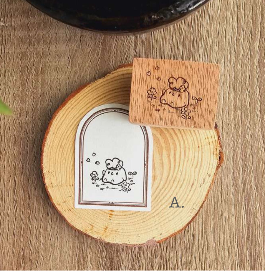 Elsiewithlove spring collection rubber stamps