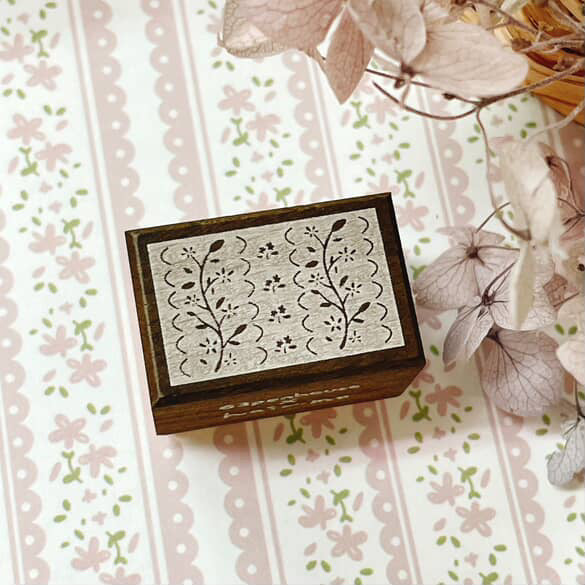 63penhouse x hairmo ~ flower field rubber stamps