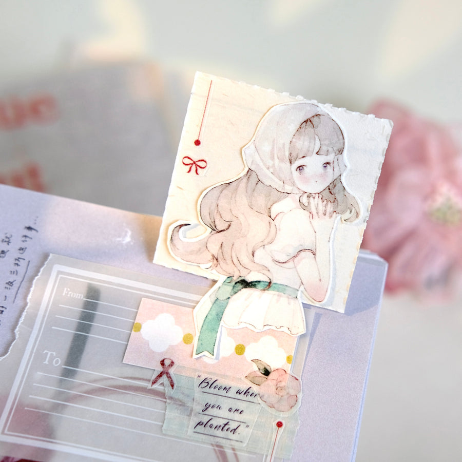 Freckles Tea Vol. 4 vivi’s Flower washi tape & pet tape