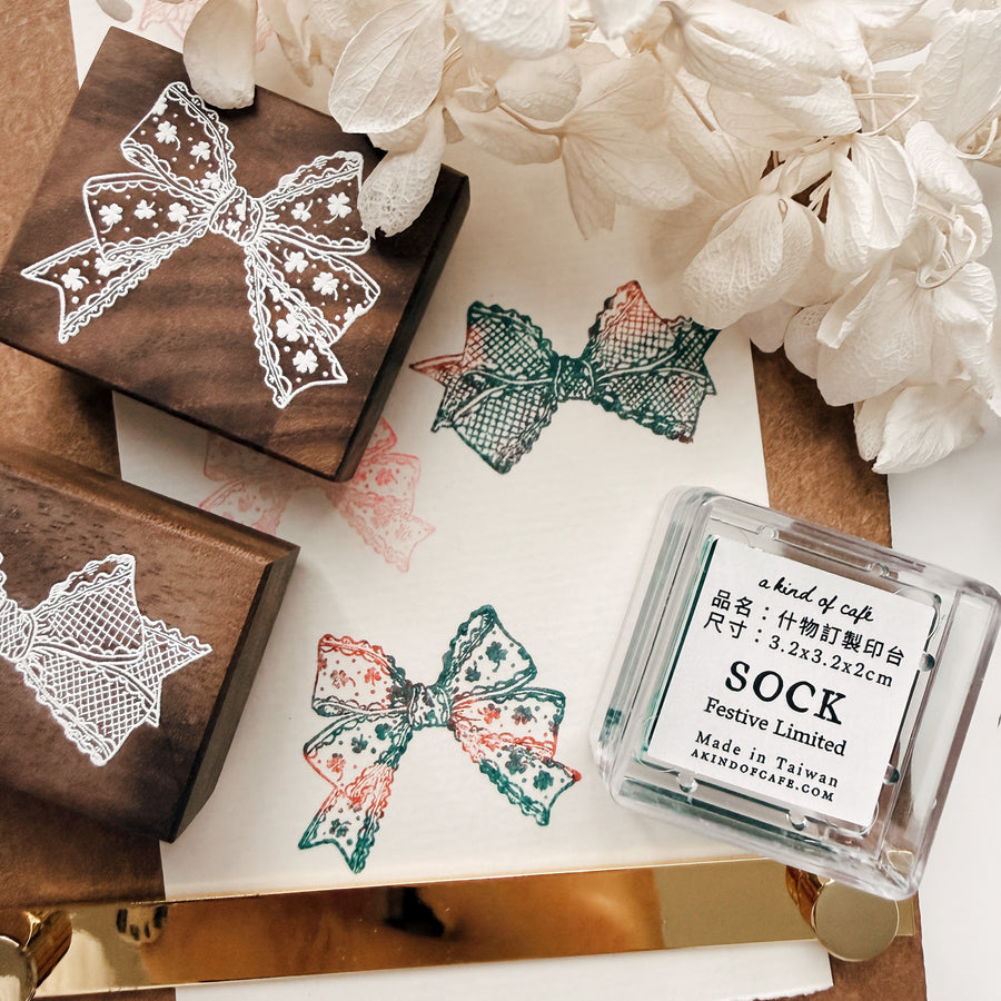 A kind of café 什物 stamp it colors ink pad - Christmas limited
