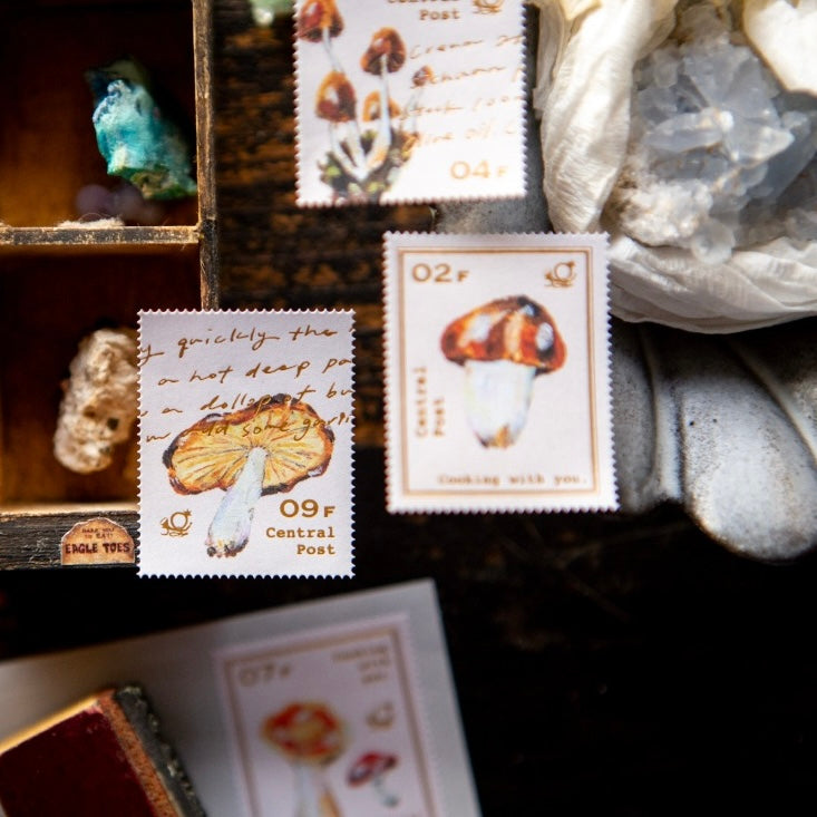 OURS Mushroom Recipe die- cut sticker