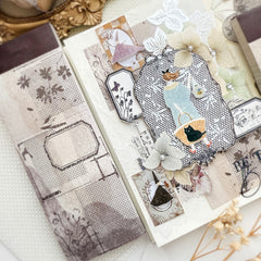 Journal Pages notepad - Muted bloom
