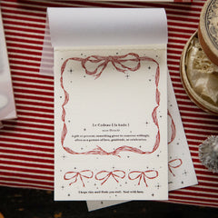 OURS ribbon frame Letterpress Book