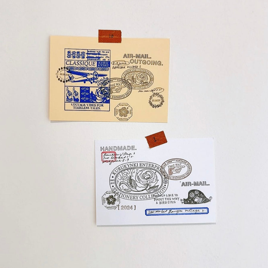 Kurukynki classique small postal stamps