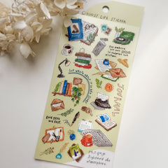 Mind Wave choosy life sticker- stationery