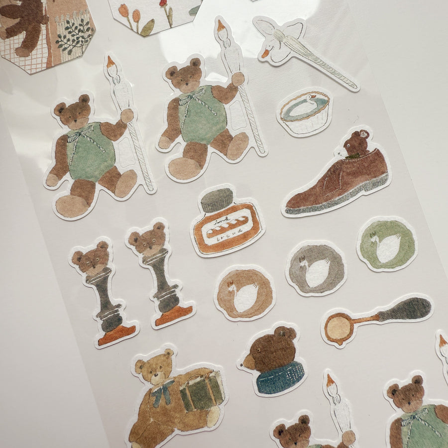 Shoichiro Tobimatsu sticker - Bear club