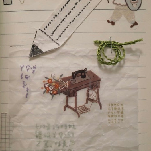 Misshoegg Antique Props Shop 2 pet tape journalpages